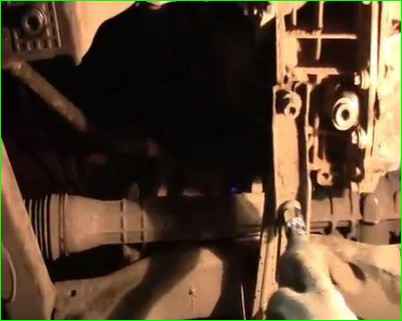 Как снять коробку передач JH3 автомобиля Лада Ларгус