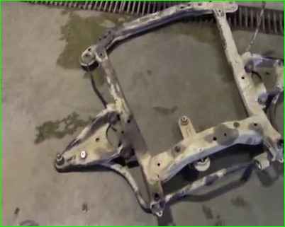 Как снять коробку передач JH3 автомобиля Лада Ларгус