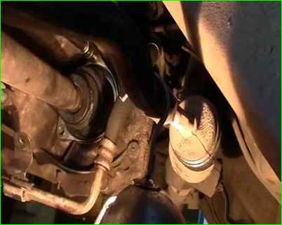 Как снять коробку передач JH3 автомобиля Лада Ларгус