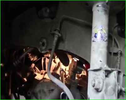 Как снять коробку передач JH3 автомобиля Лада Ларгус