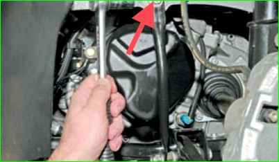 Как снять коробку передач JH3 автомобиля Лада Ларгус