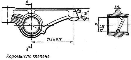 Коромисло клапана МАЗ