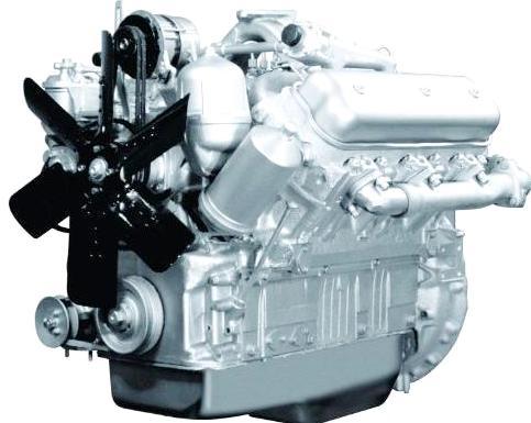 Общий вид дизеля ЯМЗ-236М2 