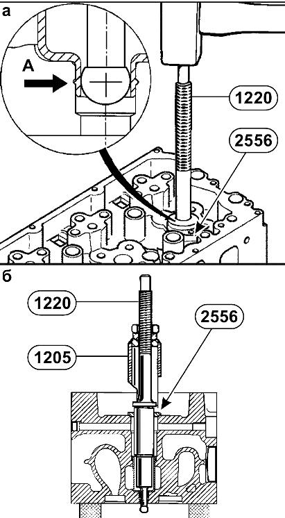 YaMZ-650 саптама шыныаяқын орнату
