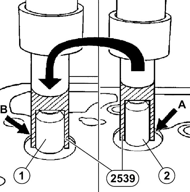 YaMZ-650 клапан бағыттағыштарын орнату