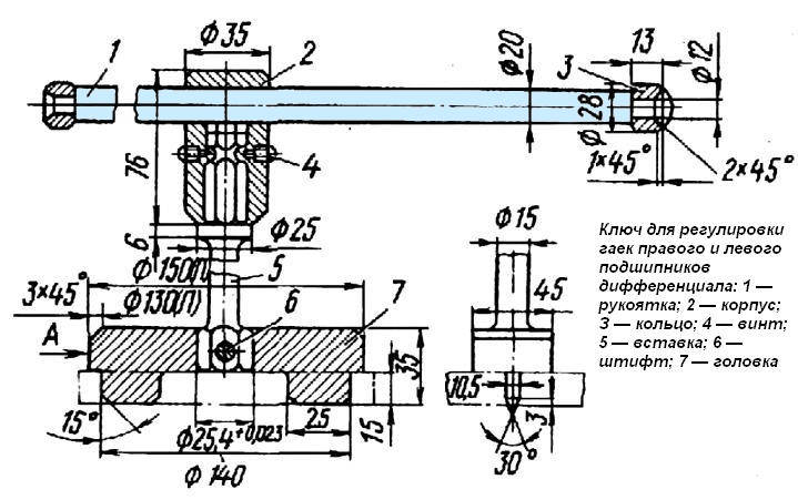 Регулировка редуктора МАЗ