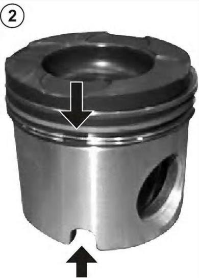 Assembly sequence of connecting rod and piston group YaMZ-650
