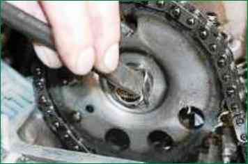 Установка валов по меткам Нива Шевролет