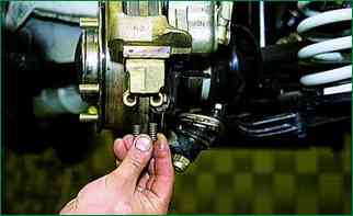 Алдыңғы дөңгелек тежегіш механизмін қалай жөндеуге болады Niva Chevrolet