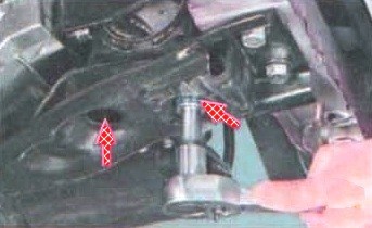 Замена опор силовой установки Mitsubishi Lancer