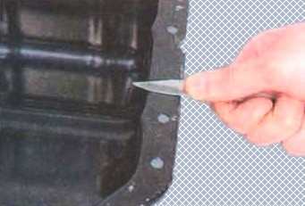 Снятие и установка поддона двигателя 4B10, 4B11 Mitsubishi Lancer