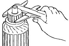 Измерение диаметра коллектора