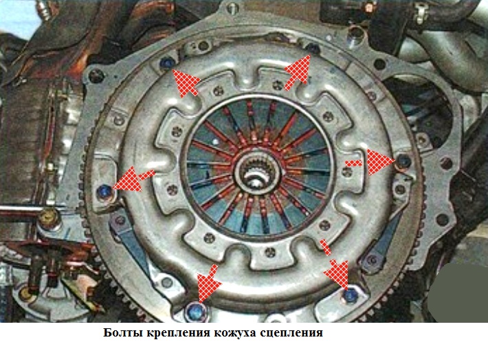 Как заменить диски сцепления автомобиля Mitsubishi Lancer