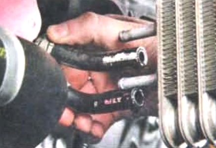 Замена радиатора вариатора Mitsubishi Lancer