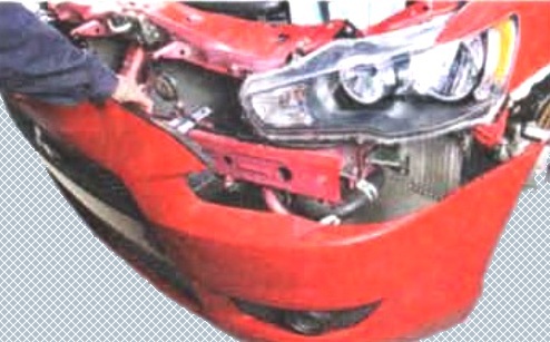 Замена радиатора вариатора Mitsubishi Lancer