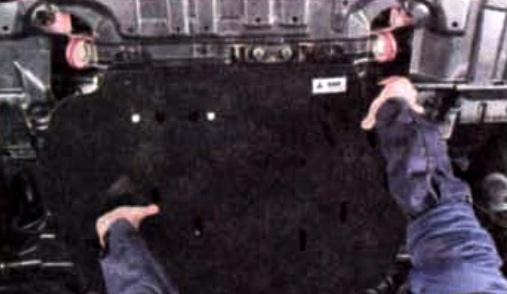 Замена фильтра жидкости вариатора Mitsubishi Lancer