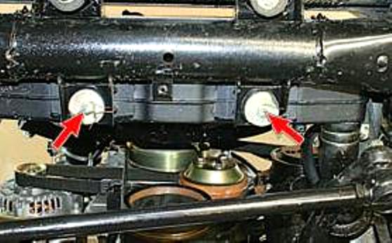 Снятие радиатора автомобиля УАЗ Патриот