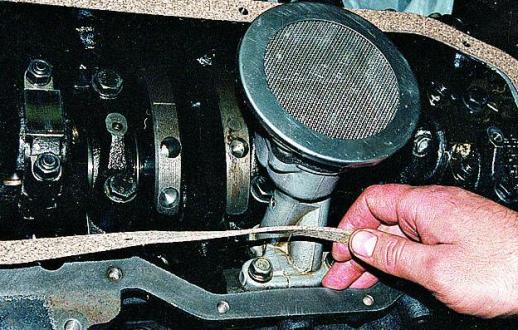 Замена уплотнений масляного картера