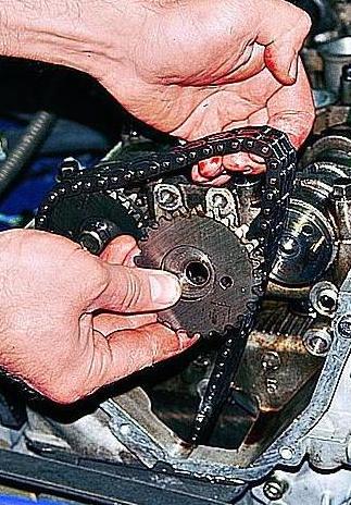 Снятие распределительных валов ЗМЗ-409