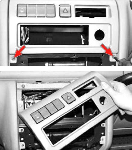 Снятие и установка панели приборов автомобиля УАЗ Патриот