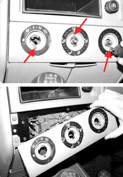 Снятие и установка панели приборов автомобиля УАЗ Патриот