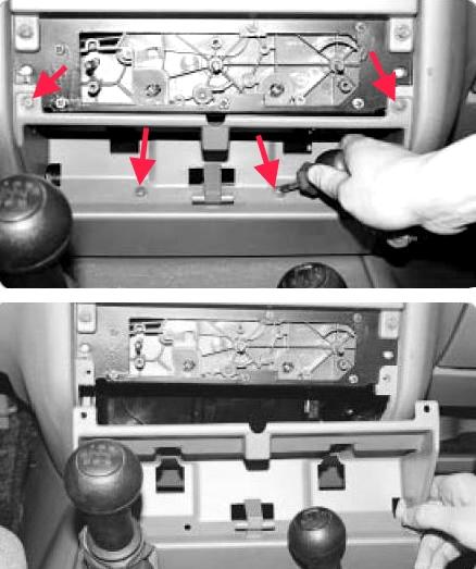 Снятие и установка панели приборов автомобиля УАЗ Патриот