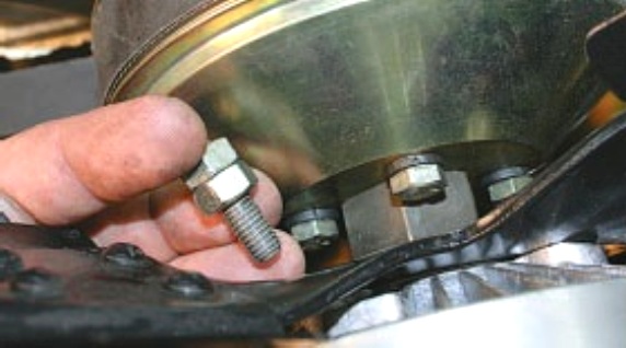 Снятие и установка вязкостной муфты 