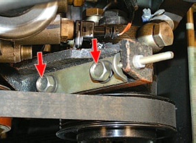 Проверка и натяжение ремней приводов агрегатов УАЗ Патриот