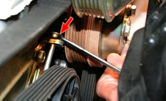 Замена ремня привода генератора