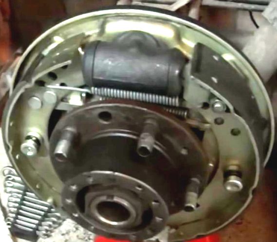 механизм задних тормозов УАЗ Патриот с 2014 г