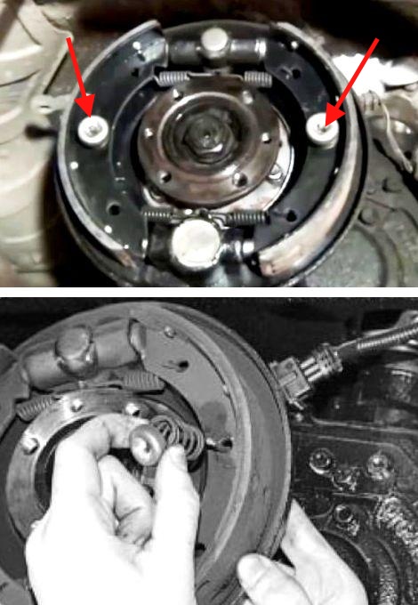 Замена колодок ручника УАЗ Патриот