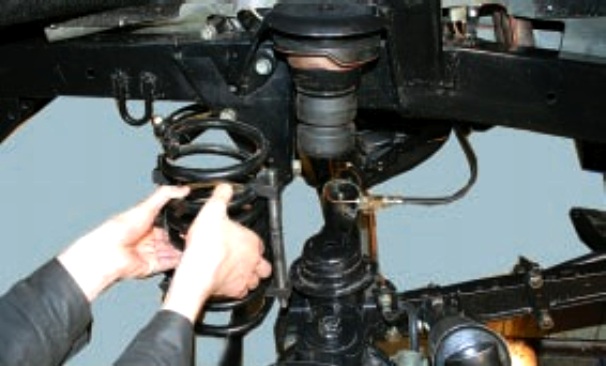 Снятие переднего моста UAZ Patriot