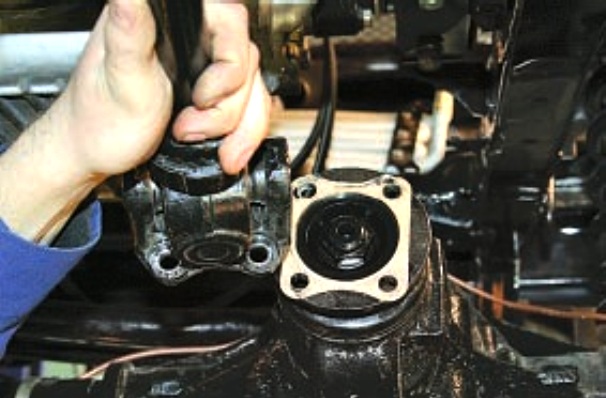 Снятие переднего моста UAZ Patriot