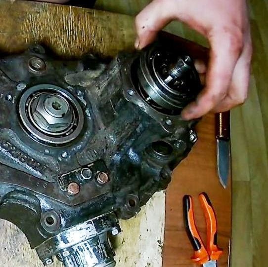 Разборка раздаточной коробки УАЗ