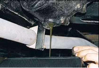 Замена масла в раздаточной коробке