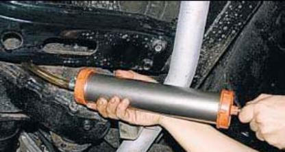 Замена масла в раздаточной коробке