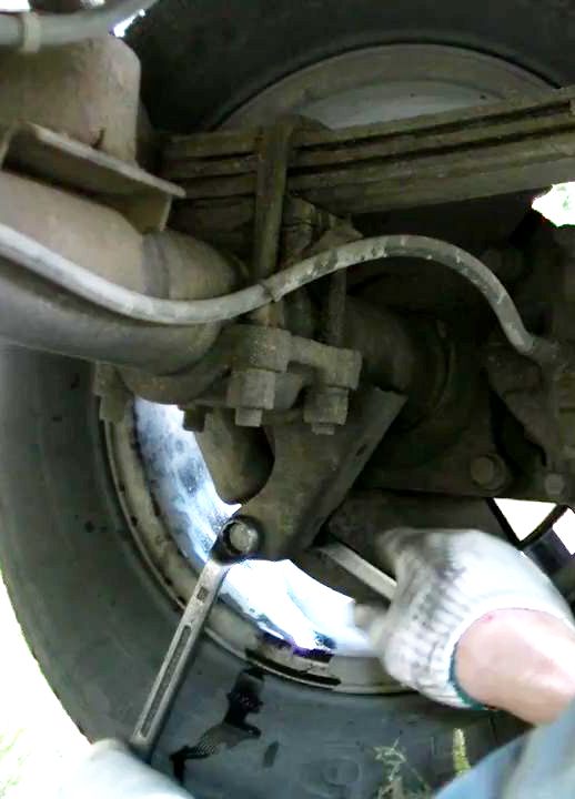 Снятие заднего моста УАЗ Патриот