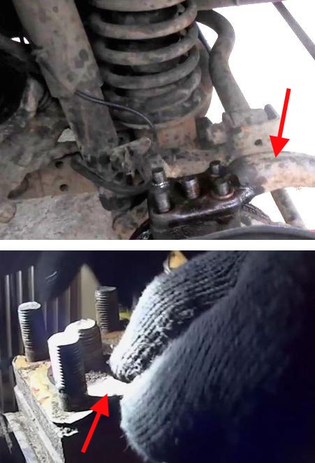 Снятие шкворневого узла и замена шкворней автомобиля УАЗ Патриот