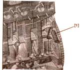 Зафиксировать маховик двигателя с помощью приспособления