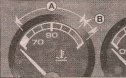 рис::Указатель температуры охлаждающей жидкости Указатель температуры охлаждающей жидкости