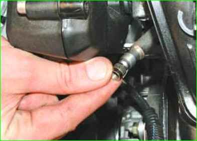 Замер давления топлива