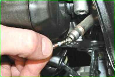 Замер давления топлива