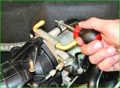 Как снять дроссельный узел