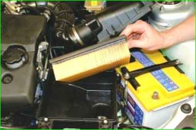 Замена воздушного фильтра