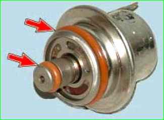 Замена регулятора давления топлива