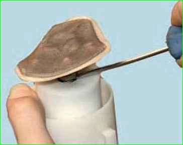 Очистка фильтра топливного модуля