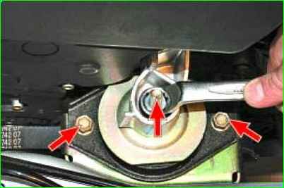 Замена опор силового агрегата