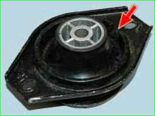 Замена опор силового агрегата