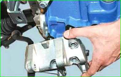 Замена опор силового агрегата