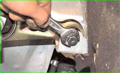 Замена опор силового агрегата